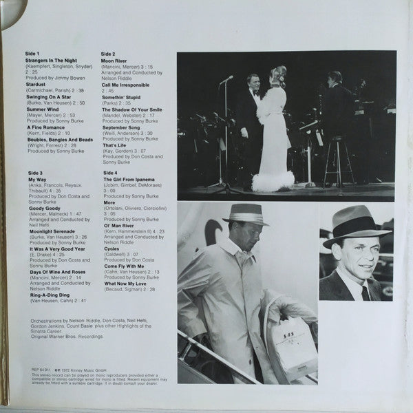 Frank Sinatra : The Most Beautiful Songs Of Frank Sinatra (2xLP, Comp, Gat)