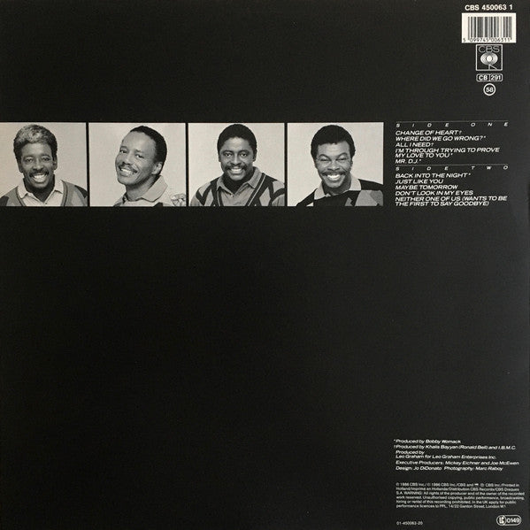 The Manhattans* : Back To Basics (LP, Album)