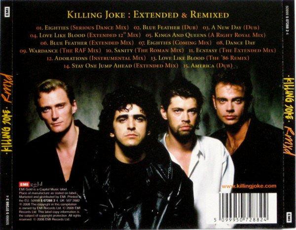 Killing Joke : RMXD (CD, Comp, RM)