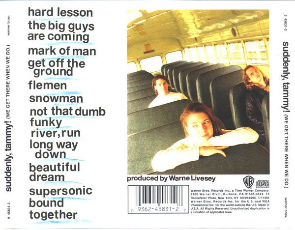 Suddenly, Tammy! - (We Get There When We Do.) (CD, Album) - De Platen Aap – Vinylwinkel in Brielle & online webshop voor muziekliefhebbers