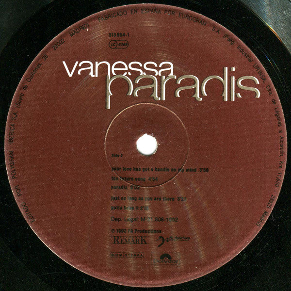 Vanessa Paradis : Vanessa Paradis (LP, Album)