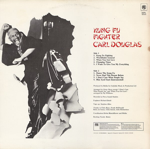 Carl Douglas : Kung Fu Fighter (LP, Album)