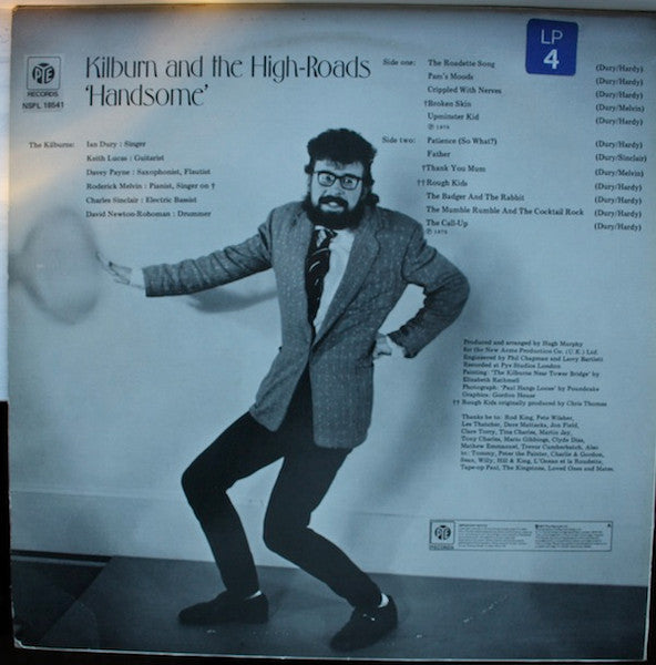 Kilburn And The High-Roads* : Handsome (LP, Album, RE)