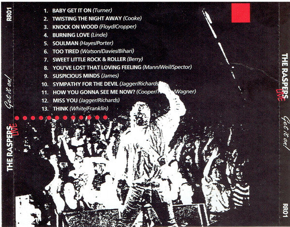 The Raspers : Get It On! (Live) (CD, Album)