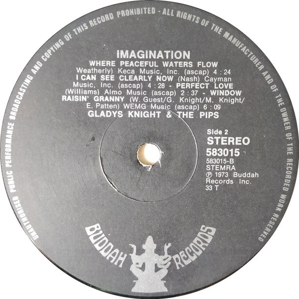 Gladys Knight & The Pips* : Imagination (LP, Album)
