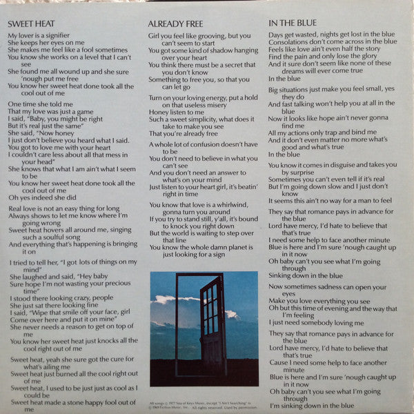 Nick Jameson : Already Free (LP, Album, Win)