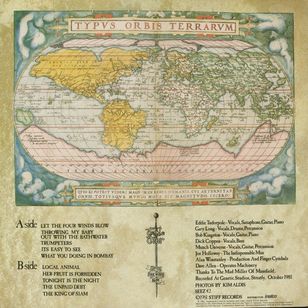 Tenpole Tudor : Let The Four Winds Blow (LP, Album)