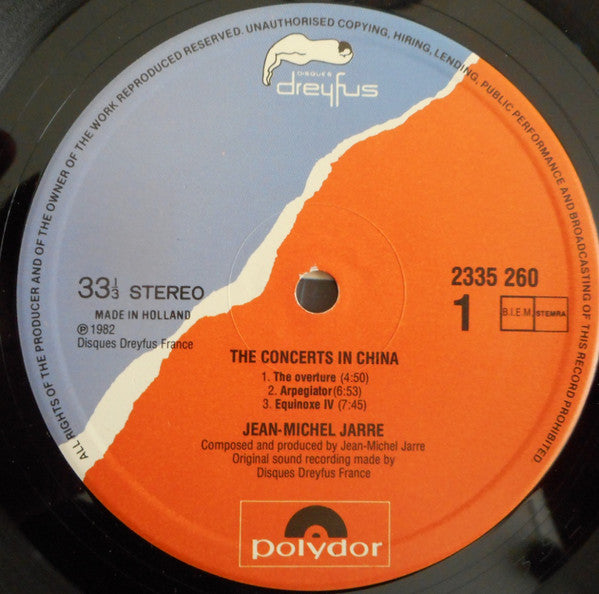 Jean-Michel Jarre : The Concerts In China (2xLP, Album, RE, Gat)