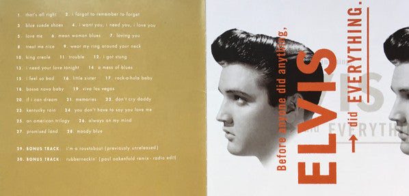 Elvis Presley : Elvis 2nd To None (CD, Comp)