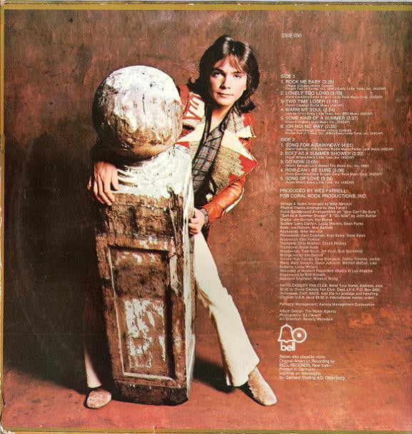 David Cassidy : Rock Me Baby (LP, Album, RE)