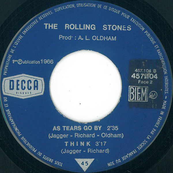 The Rolling Stones : 19th Nervous Breakdown (7", Pri)