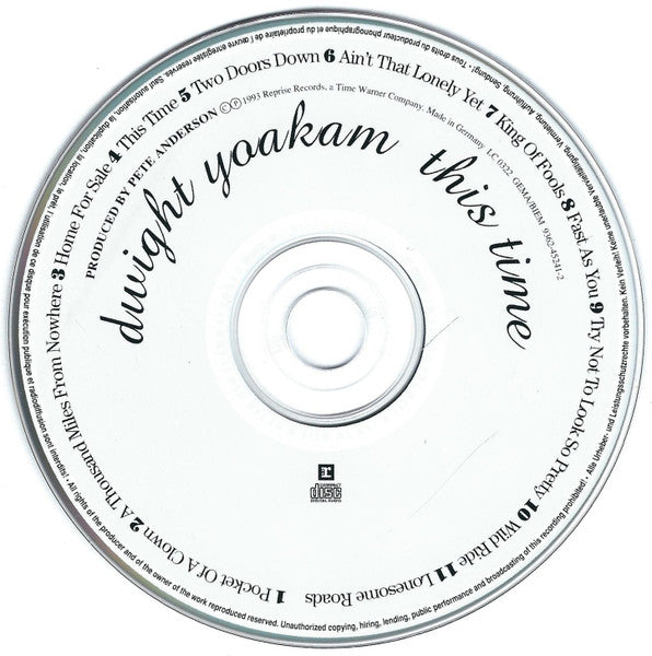 Dwight Yoakam : This Time (CD, Album)