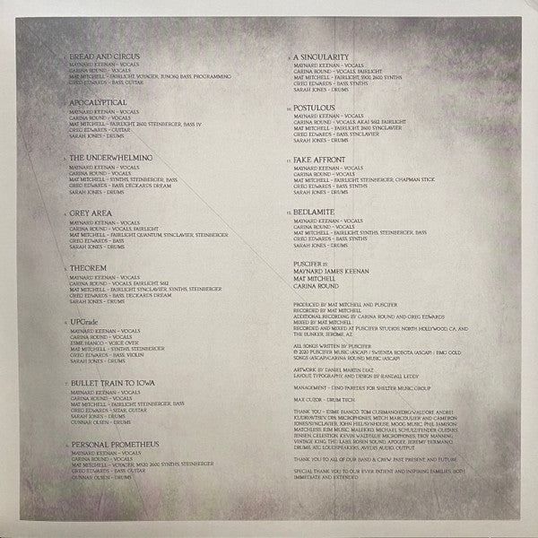 Puscifer : Existential Reckoning (LP,Album,Stereo)