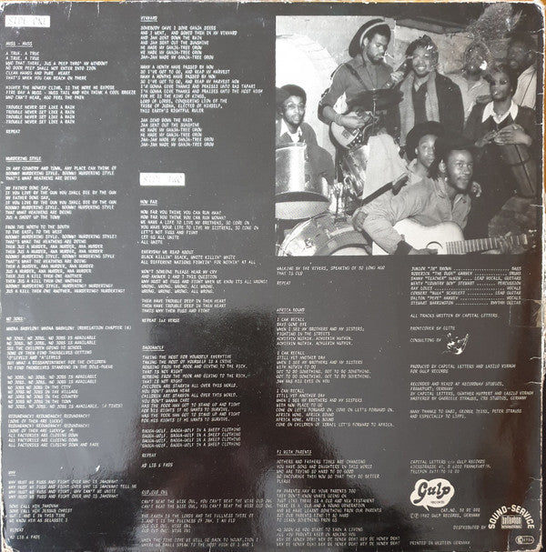 Capital Letters : Vinyard (LP, Album)