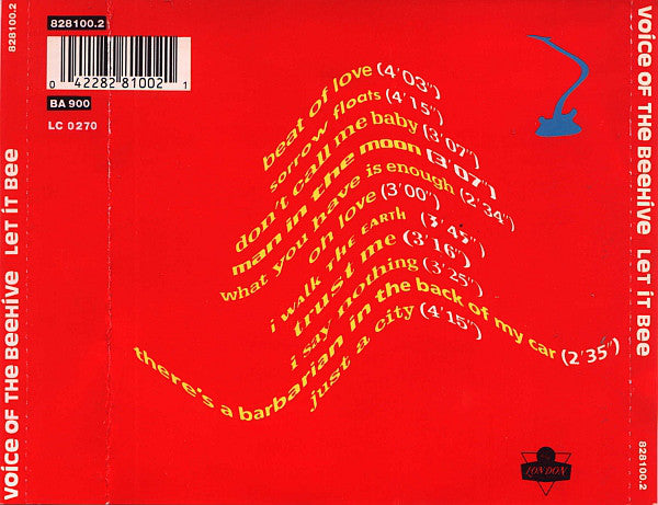 Voice Of The Beehive - Let It Bee (CD, Album) - De Platen Aap – Vinylwinkel in Brielle & online webshop voor muziekliefhebbers