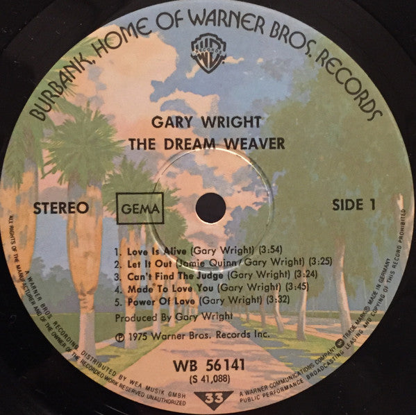 Gary Wright : The Dream Weaver (LP, Album)