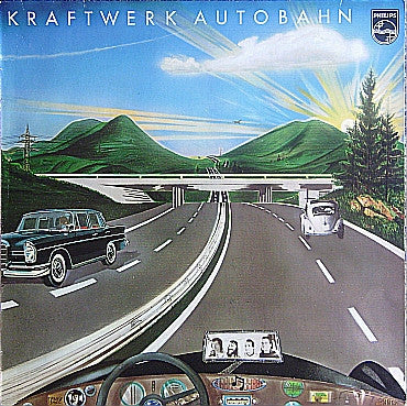 Kraftwerk : Autobahn (LP, Album, RE)