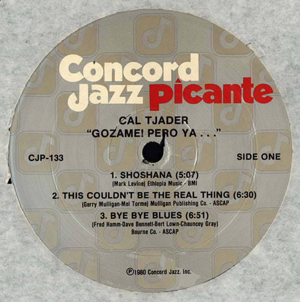 Cal Tjader : Gozame! Pero Ya... (LP, Album)