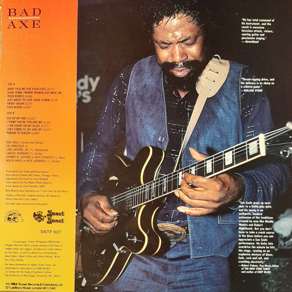 Son Seals : Bad Axe (LP, Album)