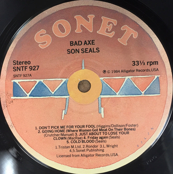 Son Seals : Bad Axe (LP, Album)