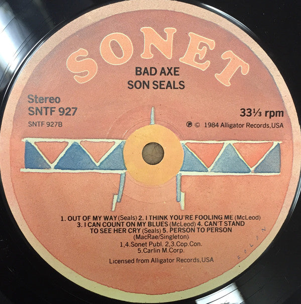 Son Seals : Bad Axe (LP, Album)