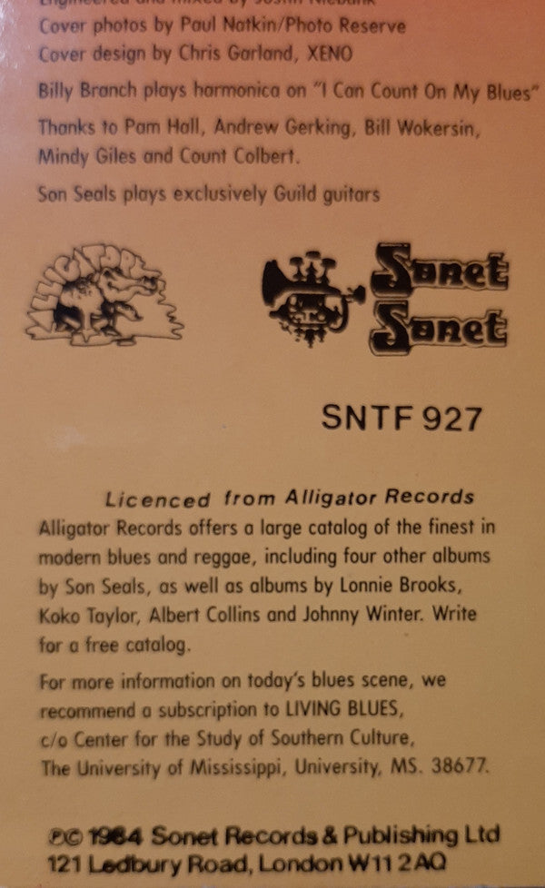 Son Seals : Bad Axe (LP, Album)