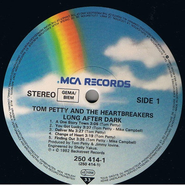 Tom Petty And The Heartbreakers : Long After Dark (LP, Album, RE)