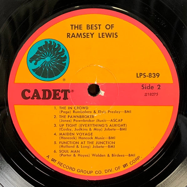 Ramsey Lewis : The Best Of Ramsey Lewis (LP, Comp, RE)