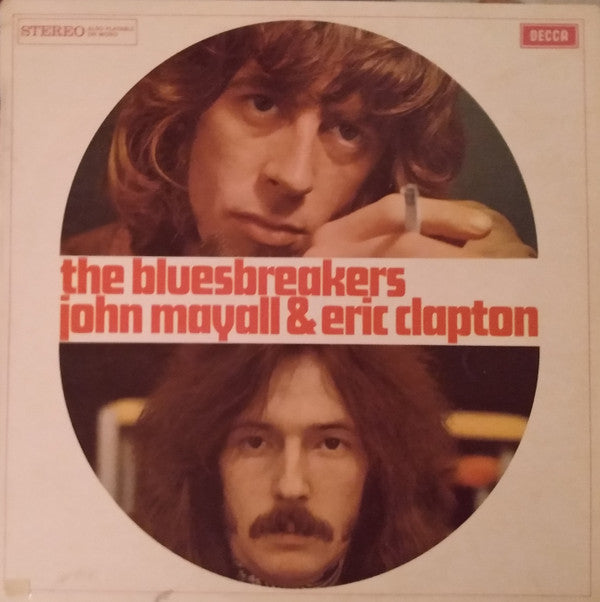 John Mayall & Eric Clapton : The Bluesbreakers (LP, Album, RE)