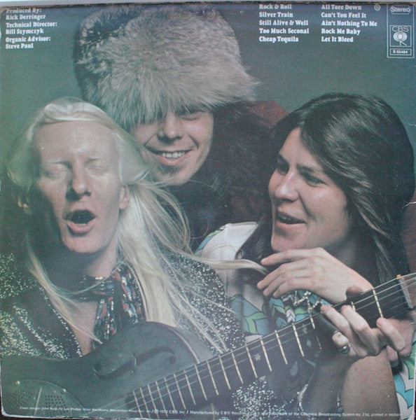 Johnny Winter : Still Alive And Well (LP, Album)