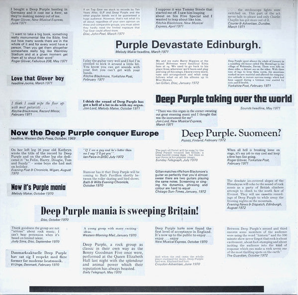 Deep Purple : Who Do We Think We Are (LP,Album)