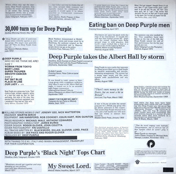 Deep Purple : Who Do We Think We Are (LP,Album)