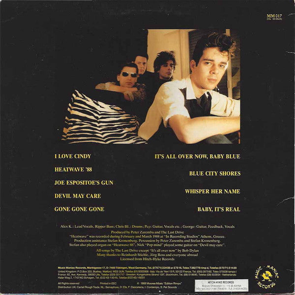 The Last Drive : Heatwave (LP, Album)