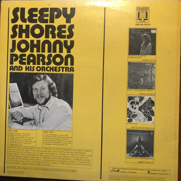 Johnny Pearson & His Orchestra : Sleepy Shores (LP,Album,Stereo)