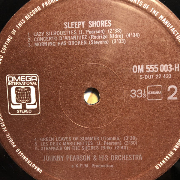 Johnny Pearson & His Orchestra : Sleepy Shores (LP,Album,Stereo)