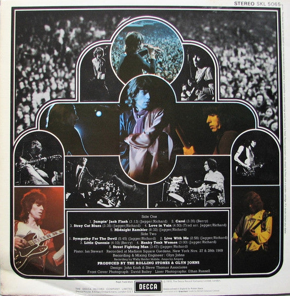 The Rolling Stones : Get Yer Ya-Ya's Out! - The Rolling Stones In Concert (LP, Album, Lab)