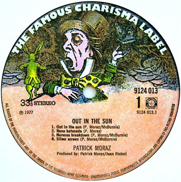 Patrick Moraz : Out In The Sun (LP,Album)