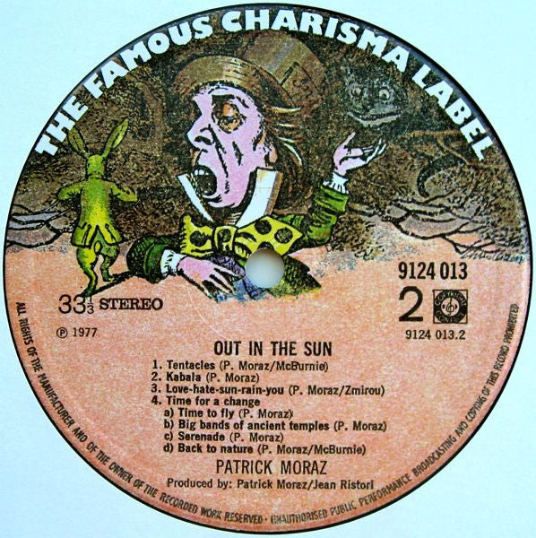 Patrick Moraz : Out In The Sun (LP,Album)