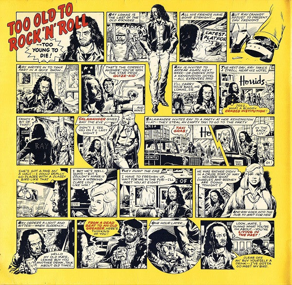 Jethro Tull - Too Old To Rock 'N' Roll: Too Young To Die! (LP, Album, Gat) - De Platen Aap – Vinylwinkel in Brielle & online webshop voor muziekliefhebbers