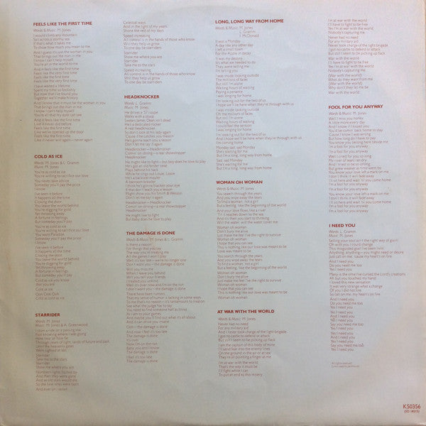 Foreigner : Foreigner (LP, Album)