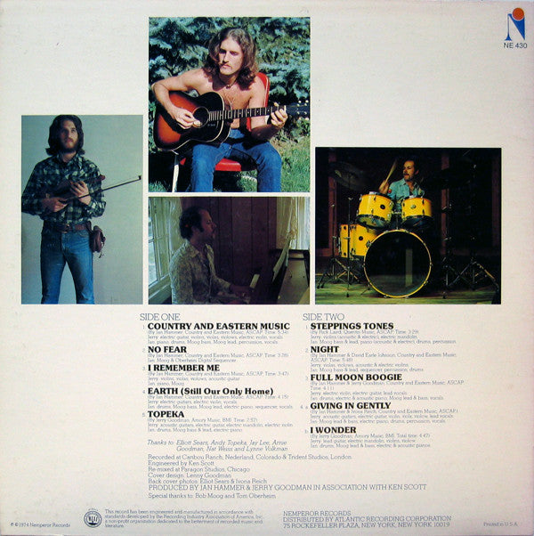 Jerry Goodman & Jan Hammer : Like Children (LP, Album, PR )