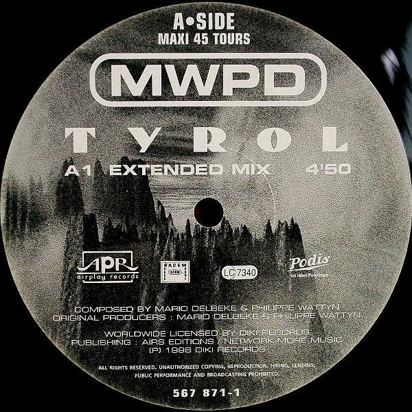 M.W.P.D. : Tyrol (12", Maxi)