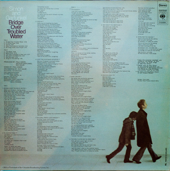 Simon And Garfunkel* : Bridge Over Troubled Water (LP, Album)