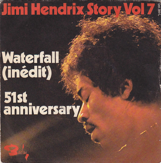 Jimi Hendrix : Waterfall / 51st Anniversary (7", Single)