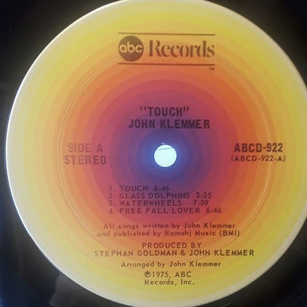 John Klemmer : Touch (LP, Album, Ter)