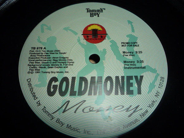 Goldmoney* : Money (12", Promo, 1st)