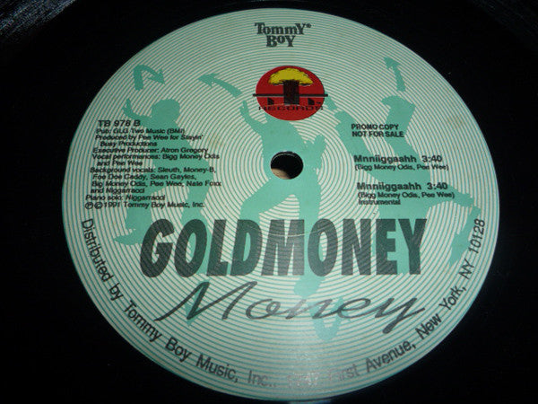 Goldmoney* : Money (12", Promo, 1st)