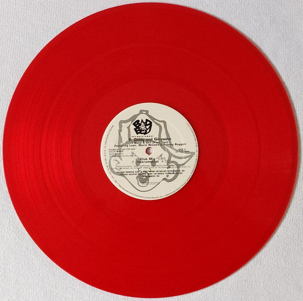 P. Diddy & Ginuwine / P. Diddy & Cheri Dennis - I Need A Girl (Part Two) / So Complete (Remix) (12", Promo, Red) - De Platen Aap – Vinylwinkel in Brielle & online webshop voor muziekliefhebbers