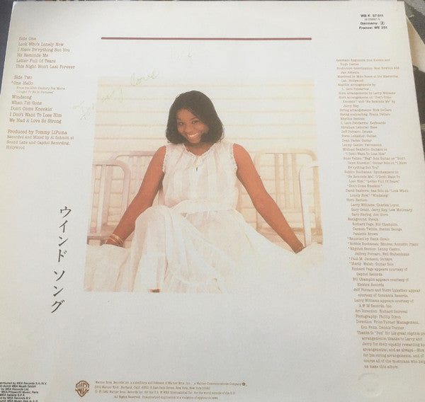 Randy Crawford : Windsong (LP, Album, RE)