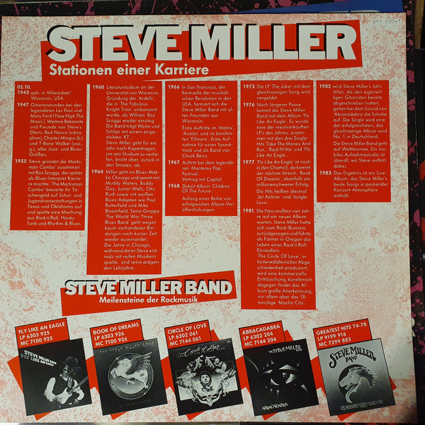 Steve Miller Band : Live! (LP, Album)